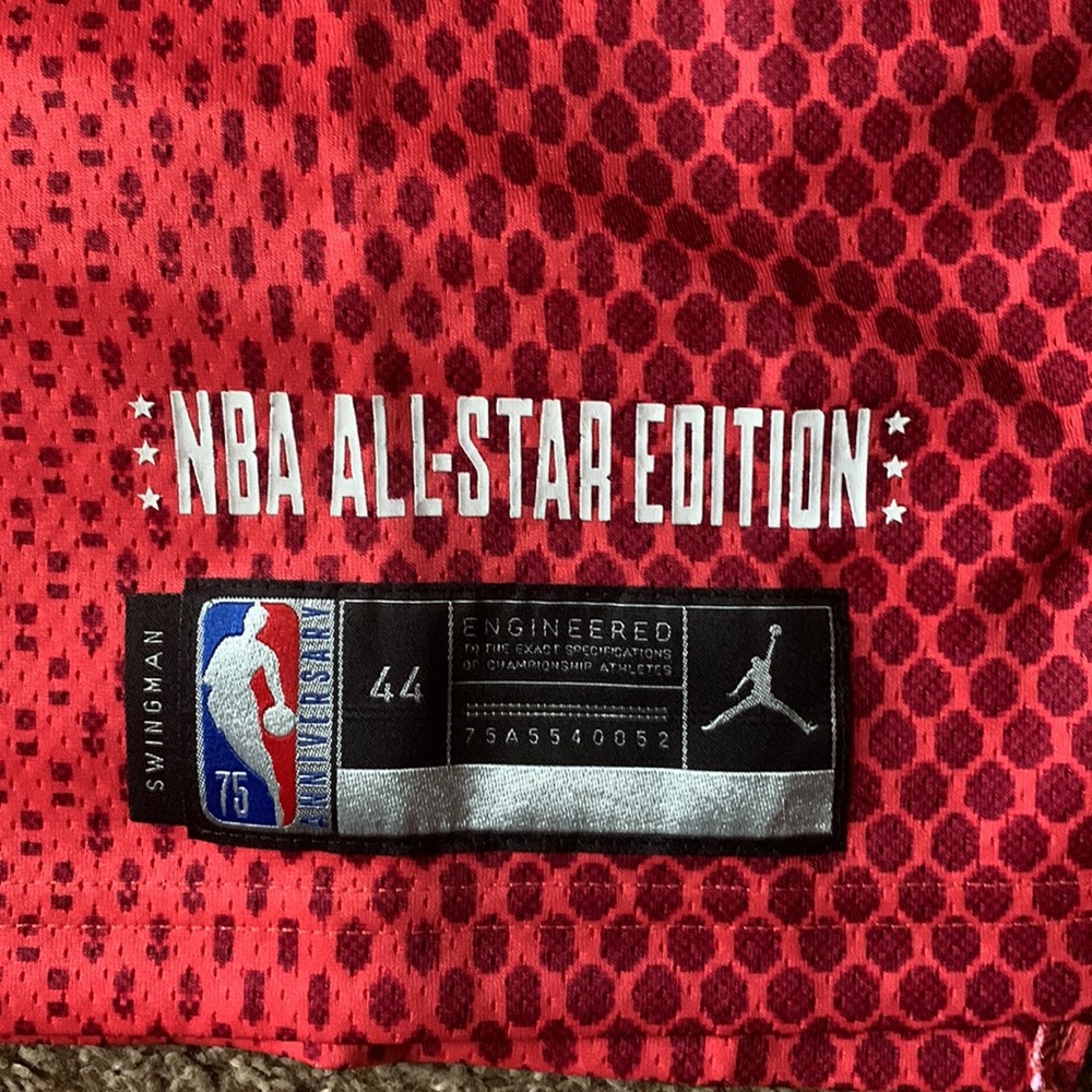 Jordan LeBron James #6 2022 NBA All-Star Game Swingman Jersey Mens Sz Medium NWT - Picture 5 of 7